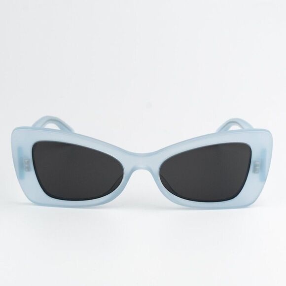 NEW Celine CL40236I 84A CELINE 3 DOTS Blue Grey Women Sunglasses